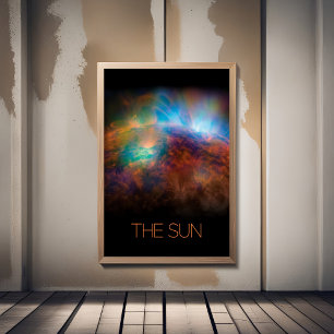 Póster Espacio ultraterrestre, galaxia, sistema solar, es