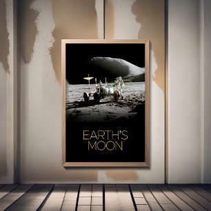 Póster Espacio ultraterrestre, galaxia, sistema solar, lu