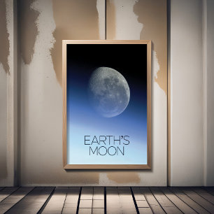 Póster Espacio ultraterrestre, galaxia, sistema solar, lu