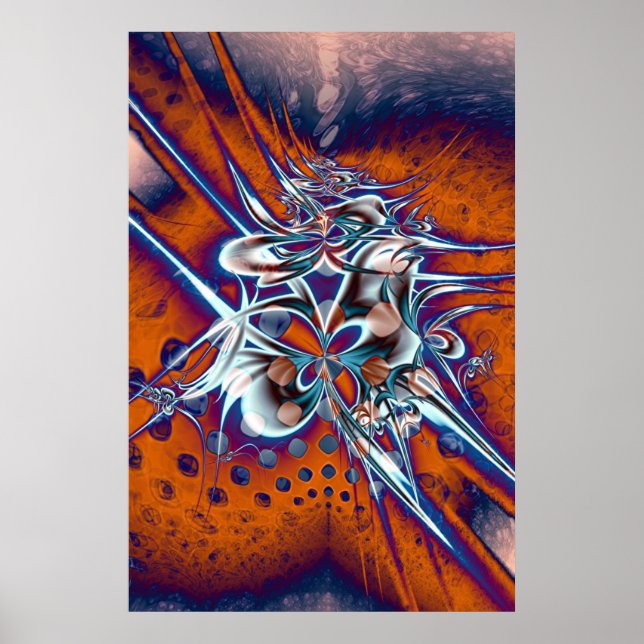 Póster Espacio y tiempo. (Frente)