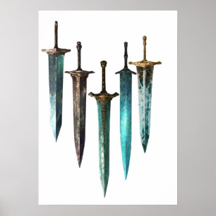 Póster Espada lúdica