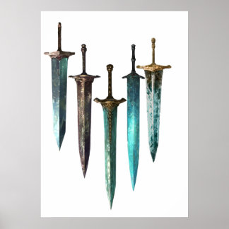 Póster Espada lúdica