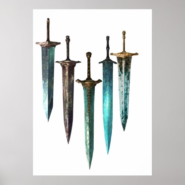 Póster Espada lúdica (Frente)