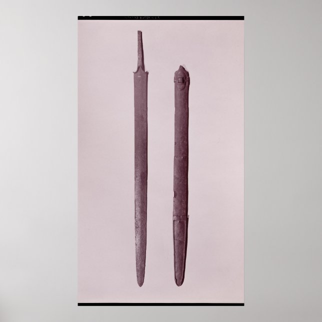 Póster Espada y Scabbard (Frente)