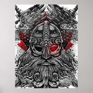 Póster Espadas de Odin ravens Viking Mythology Canada ban