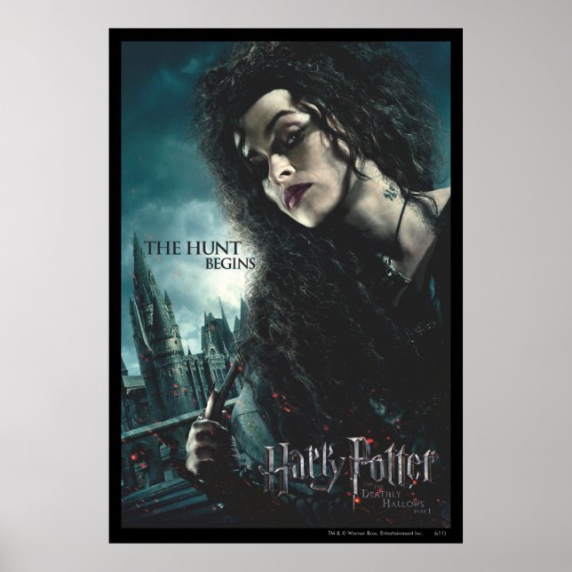 Póster Espadas mortales - Bellatrix Lestrange 2 (Frente)