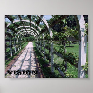 Póster Espalier Apple Tree - Vision