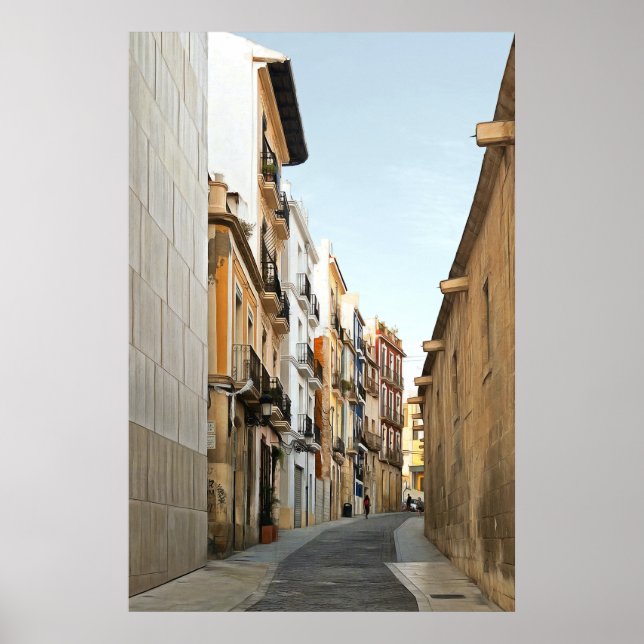 Póster España. Alicante. #9. (Frente)