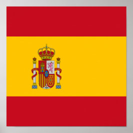 Póster España Bandera País Español Orgullo Etnia Hogar