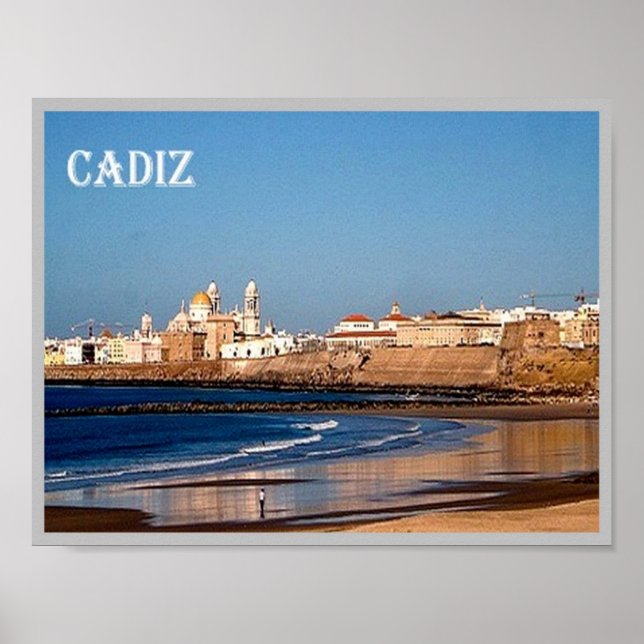 Póster España - Cádiz (Frente)