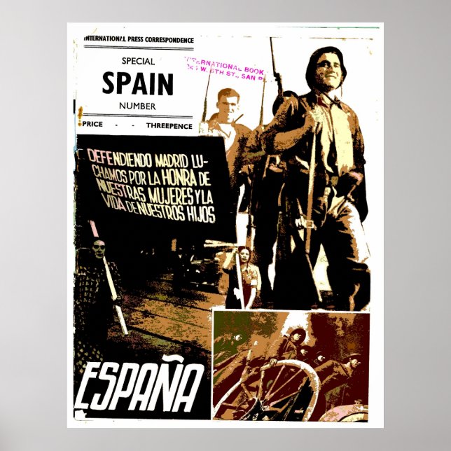 Póster ESPANA - Cartel (Frente)