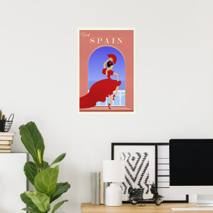 Póster España, cartel de viaje a Espana,