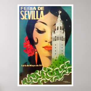 Póster España Feria de Sevilla 1973
