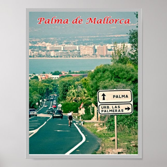 Póster España - Islas Baleares - Mallorca - (Frente)