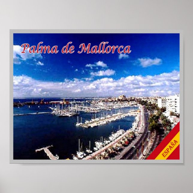 Póster España - Islas Baleares - Mallorca - (Frente)