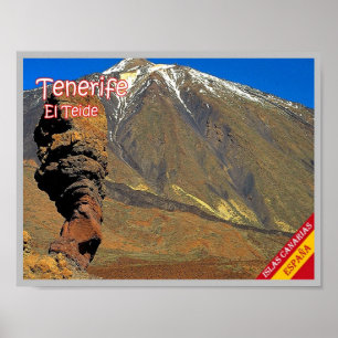 Póster España - Islas Canarias - Tenerife -