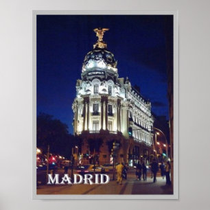 Póster España - Madrid - Ciudad -
