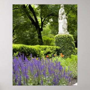 Póster España, Madrid. Jardín Botánico Real también conoc