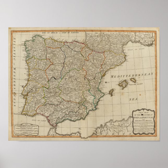 Póster España, Portugal (Frente)