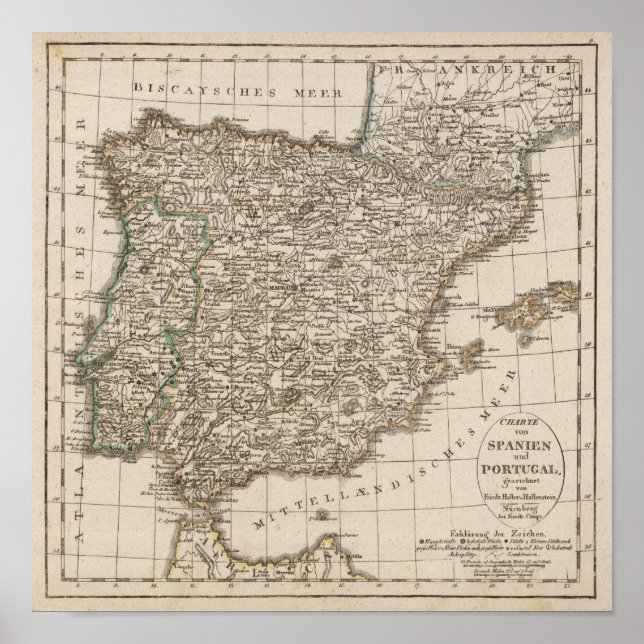 Póster España, Portugal 6 (Frente)