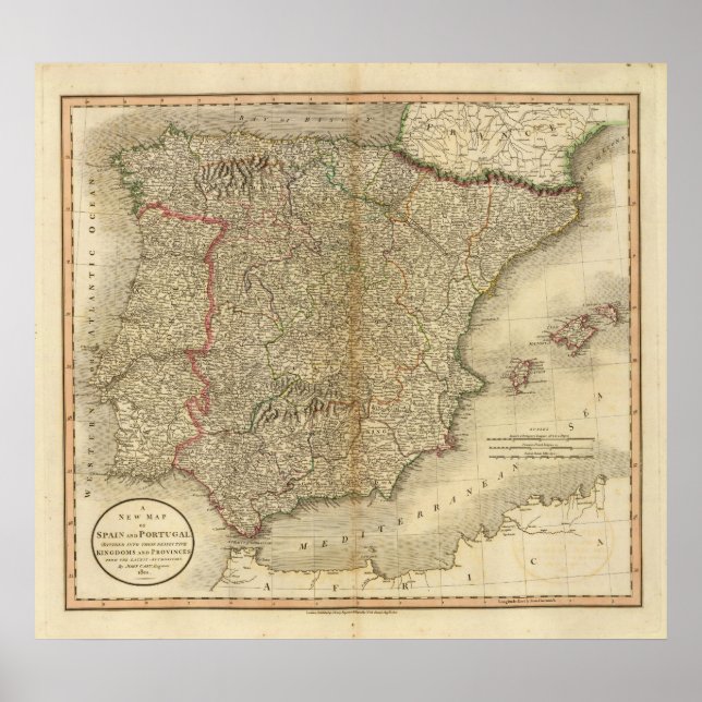 Póster España, Portugal 8 (Frente)