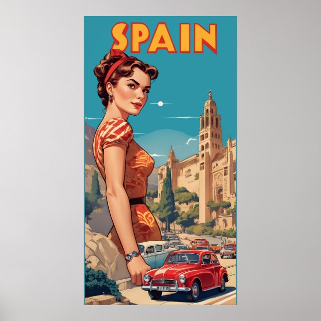 Póster España vintage (Frente)