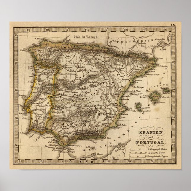 Póster España y Portugal 9 (Frente)