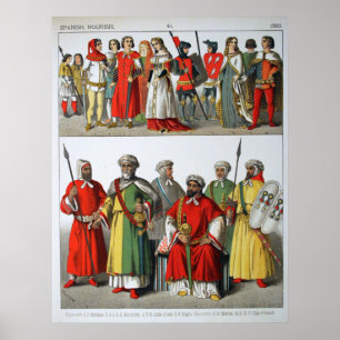 Póster Español, Moorish