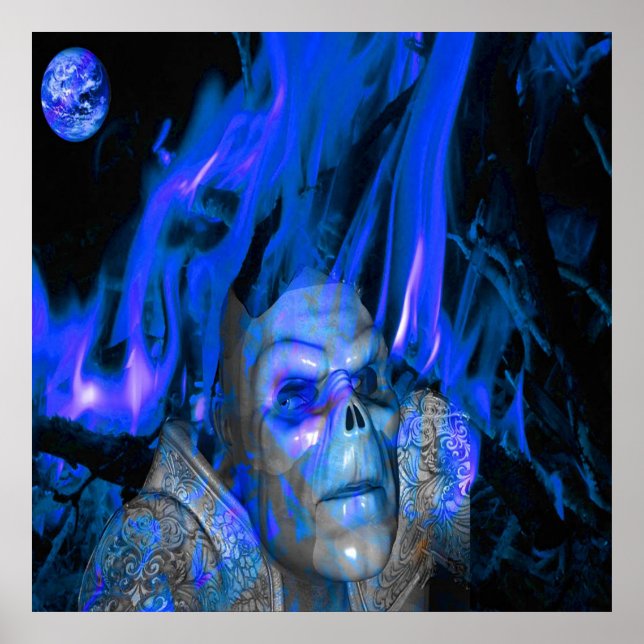 Póster Espantador de espacio (Frente)