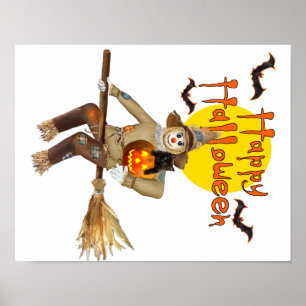 Póster Espantapájaros volador
