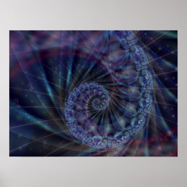 Póster Esparcimiento de agua (Frente)