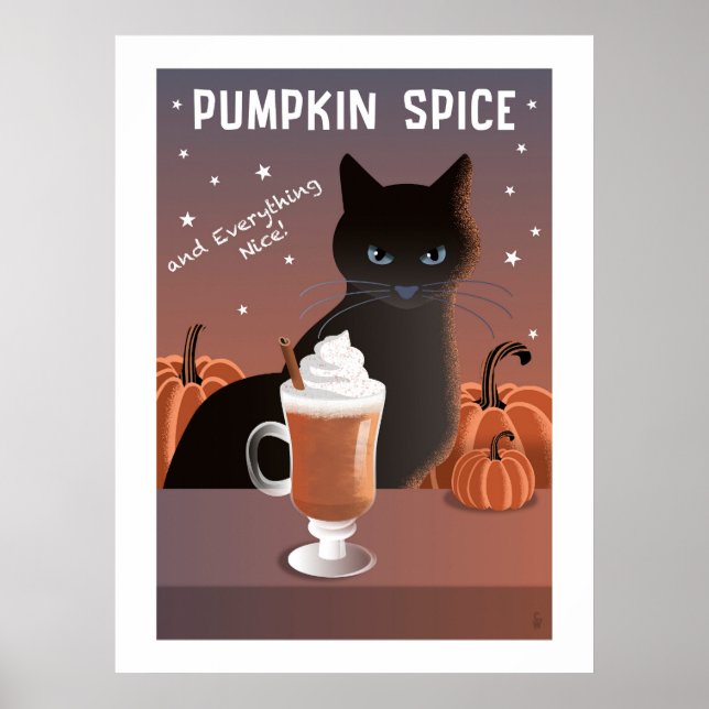 Póster Especia de Calabaza (Frente)