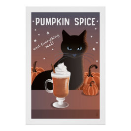 Póster Especia de Calabaza