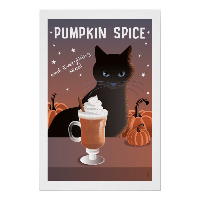 Póster Especia de Calabaza (Anverso)