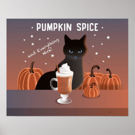 Póster Especia de Calabaza