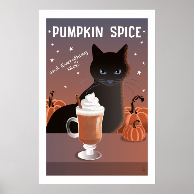 Póster Especia de Calabaza (Frente)