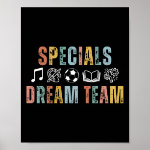 Póster Especiales Equipo de Ensueño Profesor Byck Camino