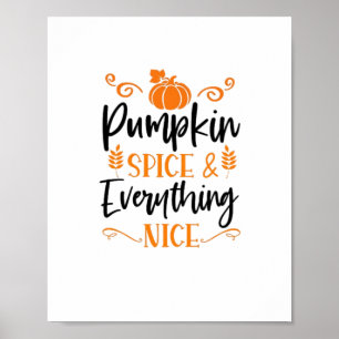Póster Especie De Calabaza Y Todo Muy Bueno - Cita Thanks