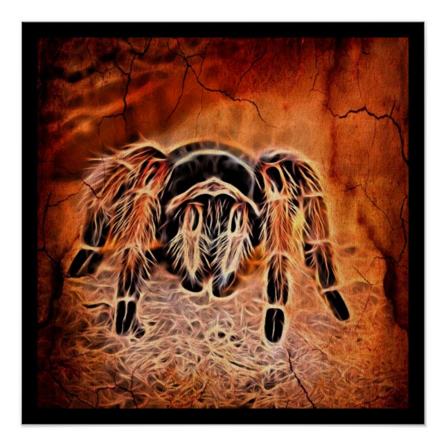 Póster Espectacular araña gótica de Halloween Tarantula (Anverso)