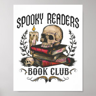 Póster Espectacular Club de Lectores de Libros Horror Sku