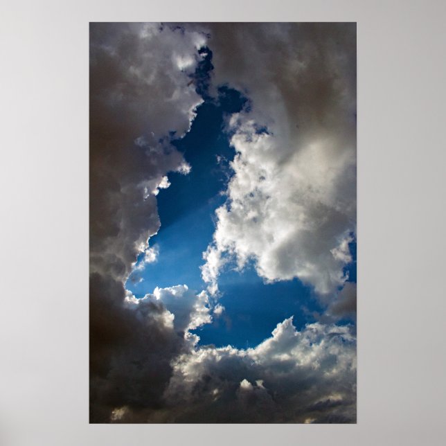 Póster Espectáculo de Luz Celestial (Frente)