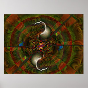 Póster Espectáculo exuberante