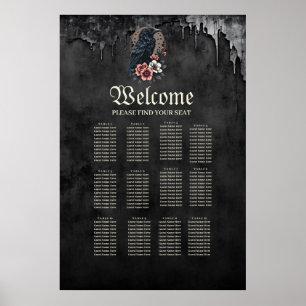 Póster Espectáculo negro majestuoso sentado orgullosament