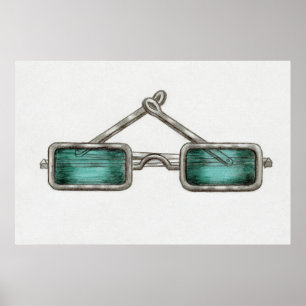 Póster Espectáculos con lentes verdes (c. 1936)