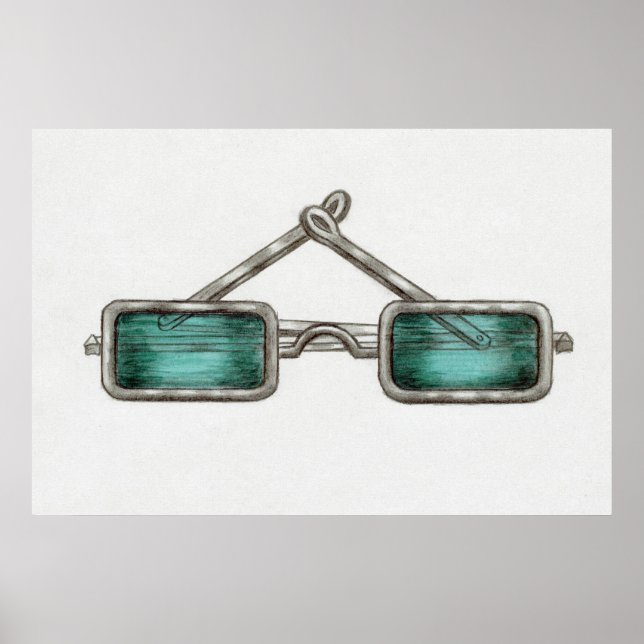 Póster Espectáculos con lentes verdes (c. 1936) (Frente)