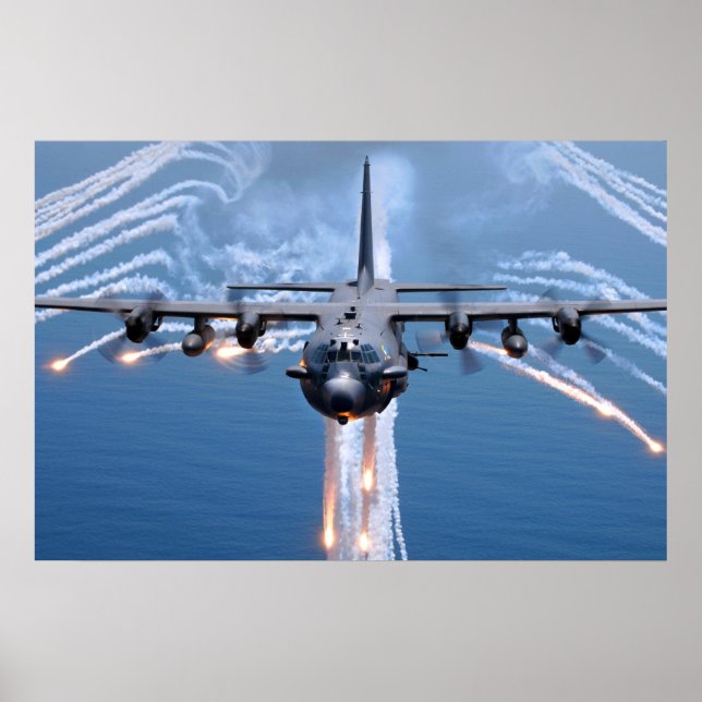 Póster Espectador AC-130H (Frente)