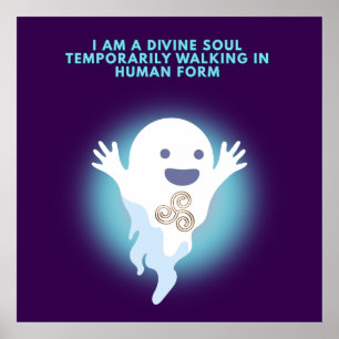 Póster Espectador Espiritual Cuidadoso - Diseño De Cita D
