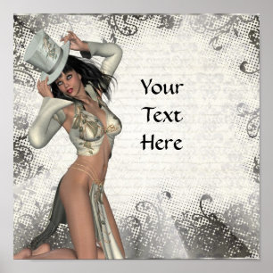 Póster Espectadora de plata