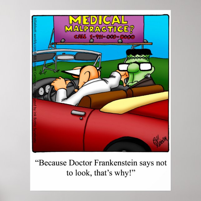 Póster "Espectiquines" del regalo de Poster de humor de H (Frente)