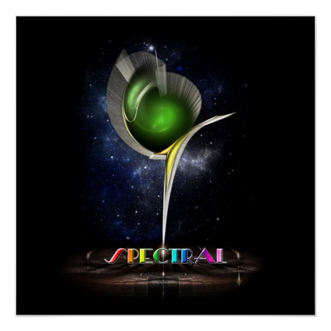 Póster Espectral (Anverso)